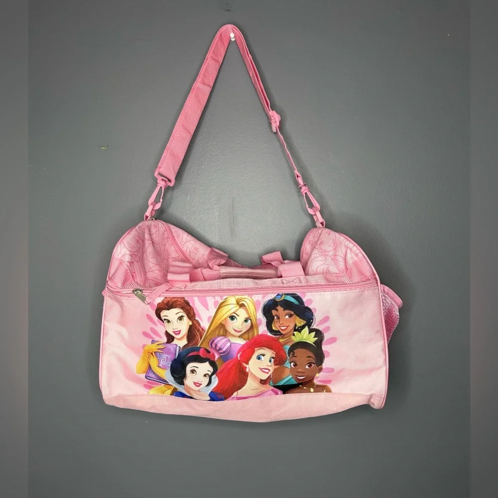 Disney Princess‎ Youth Duffel Bag Pink Medium - Large Lightweight